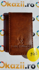 Clip cu magnet pentru bancnote LOUIS VUITTON money clip cod 942 foto