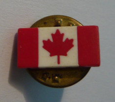 Insigna - Steag Canada foto