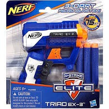 PISTOL NERF BLASTER EX-3 foto