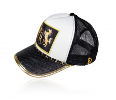 Sapca Trucker Royal Black Gold &amp;quot;Fashion Caps Romania&amp;quot; foto