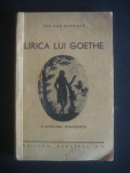 ION SAN-GIORGIU - LIRICA LUI GOETHE {1942}, Alta editura