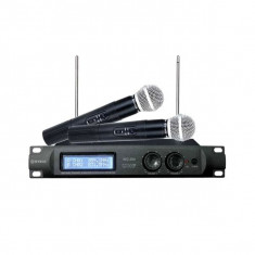 Setul de microfoane wireless profesionale WVNGR WG-U300 foto