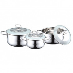 Set oale inox Peterhof 15723 - 6 piese foto