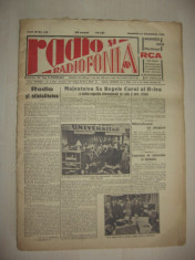 REVISTA &amp;quot;RADIO SI RADIOFONIA, NR 105/1930 // RARITATE// foto