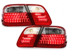 Stopuri LED Mercedes Benz W210 E-Kl. 95-02 red/crysta foto