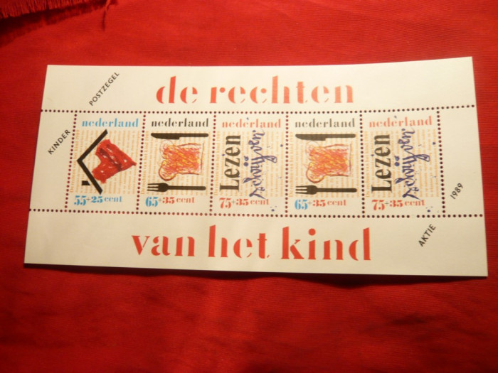Colita - Bloc - Pentru Copii 1989 - Olanda