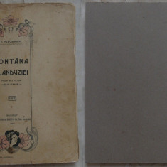 Vasile Alecsandri , Fantana Blanduziei , 1907 , Editura Socec