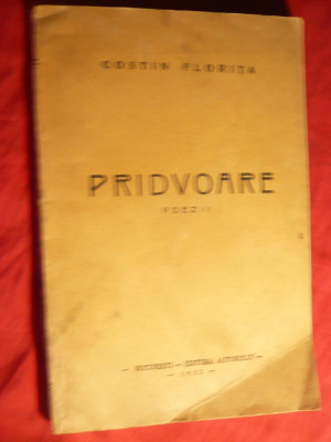 Costin Florita ( C.Zancu) - Pridvoare - Poezii - Prima Ed. 1932 foto