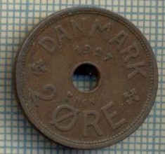 6009 MONEDA - DANEMARCA (DANMARK) - 2 ORE - ANUL 1927 -starea care se vede