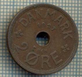 6009 MONEDA - DANEMARCA (DANMARK) - 2 ORE - ANUL 1927 -starea care se vede foto