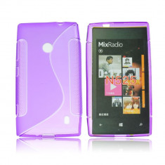 Husa Nokia Lumia 520 525 TPU S-LINE Purple foto