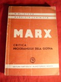 K.Marx- Critica Programului de la Gotha -Ed. PMR 1948