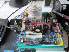 Kit Placa de baza Asrock, procesor Amd Sempron 2800+ socket A, Ram, Placa video. foto