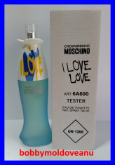 TESTER MOSCHINO CHEAP&amp;amp;CHIC I LOVE LOVE 100ML EDT foto