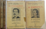 Cumpara ieftin Eminescu , Poezii ;Proza literara ,postuma , inedita ,2 vol. 1942 , ed. Colorian