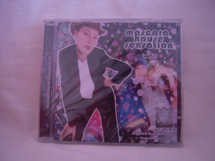 CD audio Mascara House Sensation-vol 1, sigilat