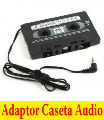 Caseta Adaptoare Auto cu mufa Jack pentry CASETOFON, MP3,TELEFON,DVD, foto
