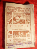 Corneliu Moldovanu - Poezii - Prima Ed. 1908 -Bibl. Romaneasca nr.5- Socec, Tudor Arghezi