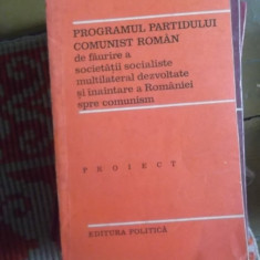 PROGRAMUL PARTIDULUI COMUNIST ROMANDE FAURIRE A SOCIETATII SOCIALISTE