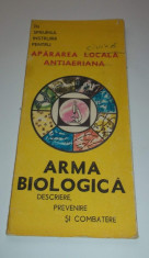 pliant arma biologica Comadamentul Apararii Locale Antiaeriene foto