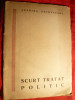 Leonida Secreteanu - Scurt Tratat Politic -Aforisme - Prima Ed. 1946, 1952