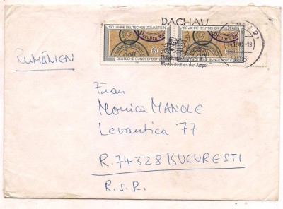 No(3) plic-GERMANIA stampila speciala foto