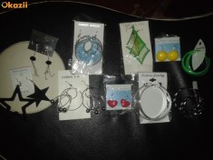 Lot de 9 perechi de cercei fashion model 2