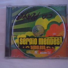 CD audio Sergio Mendes - Timeless, original, fara coperta din fata