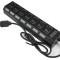 Port hub usb cu 7 porturi on/off 2.0