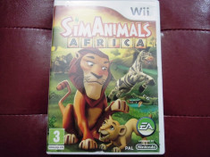 Sim Animals Africa, Wii, original, alte sute de jocuri! foto