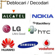 Cod Decodare deblocare Alcatel OT-232 228 282 322 2000X 595 4010 5020 5035 6012 foto