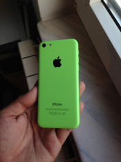 iPhone 5C Verde / Green ( BLOCAT iCloud - Stare buna - Ideal recarosare ) foto