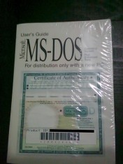 Microsoft MS-DOS SIGILAT foto