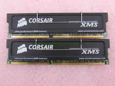 Vand memorie RAM DDR1 desktop 1Gb 2*512 CORSAIR foto