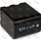 Acumulator compatibil Sony model NP-FM50 4200mAh antracit cu LED