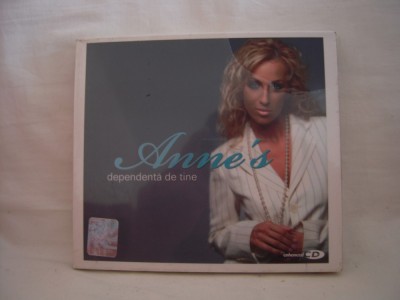 Vand cd audio Anne&amp;#039;s-Dependenta De Tine,original,raritate!-sigilat foto