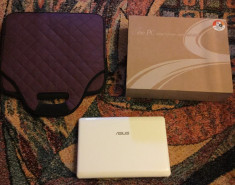 ASUS eepc 10.1inch alb impecabil in cutie geanta cadou foto