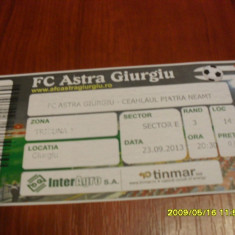 Bilet Astra Giurgiu - Ceahlaul P.N>
