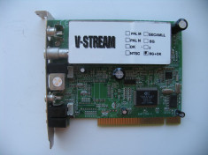 TV-Tuner V-Stream KWorld VS-TV878RF cu radio FM (PCI) foto