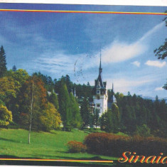 % carte postala (ilustrata) -SINAIA-Peles