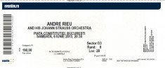 Bilet concert Andre Rieu 6 iunie 2015 foto