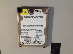 HDD LAPTOP ATA IDE 250GB WESTERN DIGITAL WD2500BEVE foto