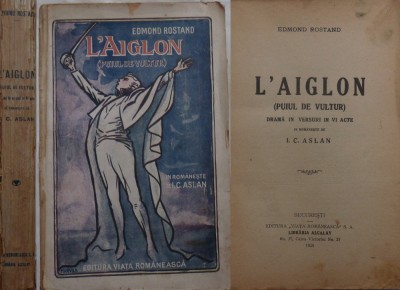 Edmond Rostand , Puiul de vultur , 1920 foto