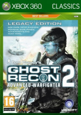 XBOX360 Tom Clancy&amp;#039;s Ghost Recon 2 Advanced Warfighter LEGACY EDITION Pal ENG foto