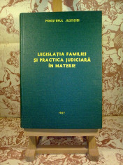 Legislatia familiei si practica judiciara in materie &amp;quot;A1599&amp;quot; foto