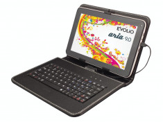 Tableta Evolio Aria 9.0 + Husa cu tastatura CADOU foto