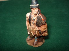 2481.Figurina din rasina AMERICAN NATIVE Indian Dwamish scara 1:32 foto