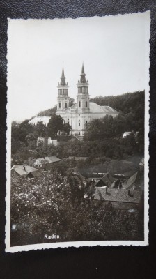 Vedere/Carte postala - Radna - Manastirea foto