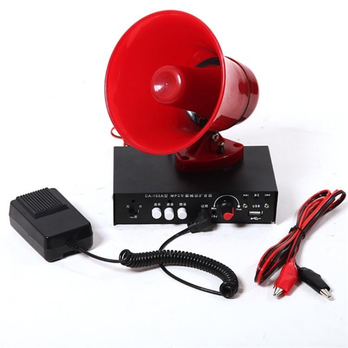 MEGAFON AUTO CU STATIE 25 WATT SI MP3 PLAYER STICK USB,INREGISTRARE SI MICROFON. MEGAFON AUTO CU STATIE 25 WATT SI MP3 PLAYER STICK USB,INREGISTRARE SI MICROFON.