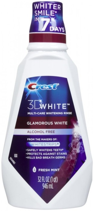 Apa de Gura CREST 3D Glamorous White - 946ml Apa de Gura CREST 3D Glamorous White - 946ml